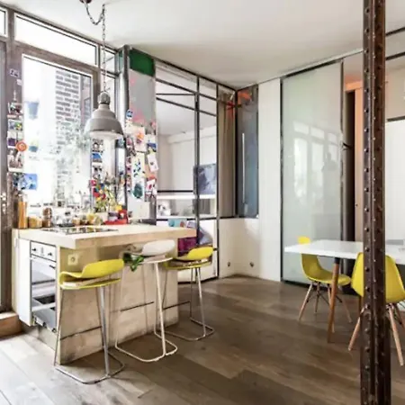 Appartamento Two Bd Modern Loft Near Montmartre!