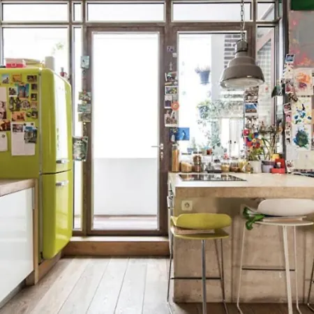 Two Bd Modern Loft Near Montmartre! Appartamento Parigi